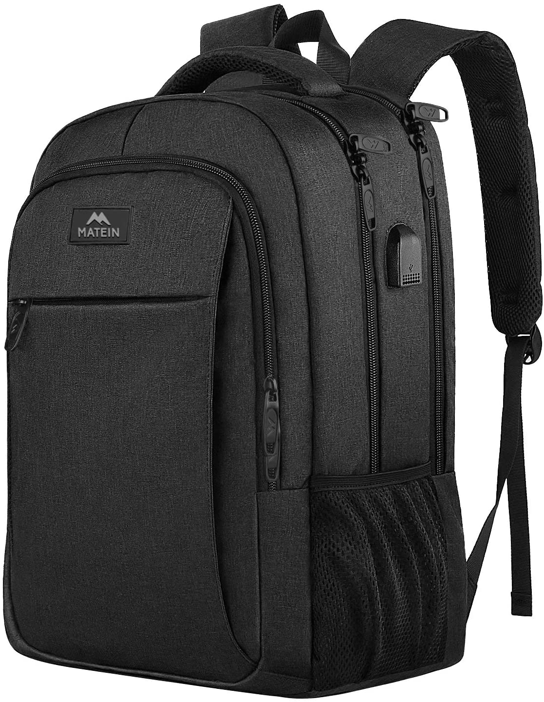 Matein Travel Laptop Backpack, Business Anti Theft Slim Durable Laptops Backpack
