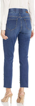 
                        
                          將圖片載入圖庫檢視器 Jag Jeans Women's Ava Slim Ankle Pull on Jean W/Pearls
                        
                      