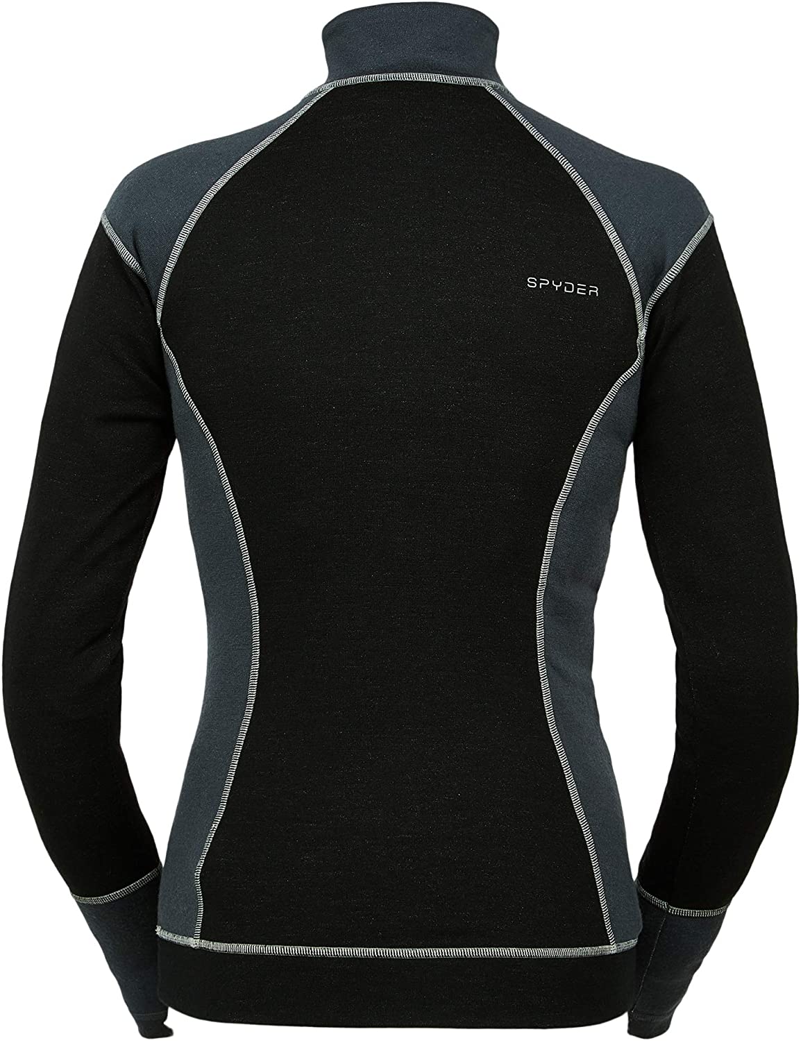Spyder Active Sports Women's Elevation Half Zip Base Layer Top