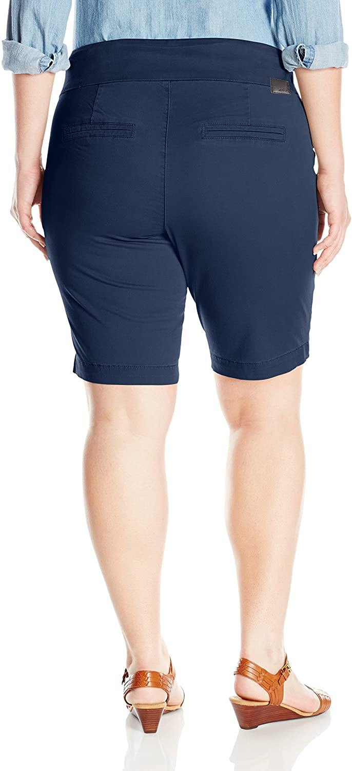Jag Jeans Women's Plus-Size WM Ainsley Pull-On Bermuda Short In Bay Twill
