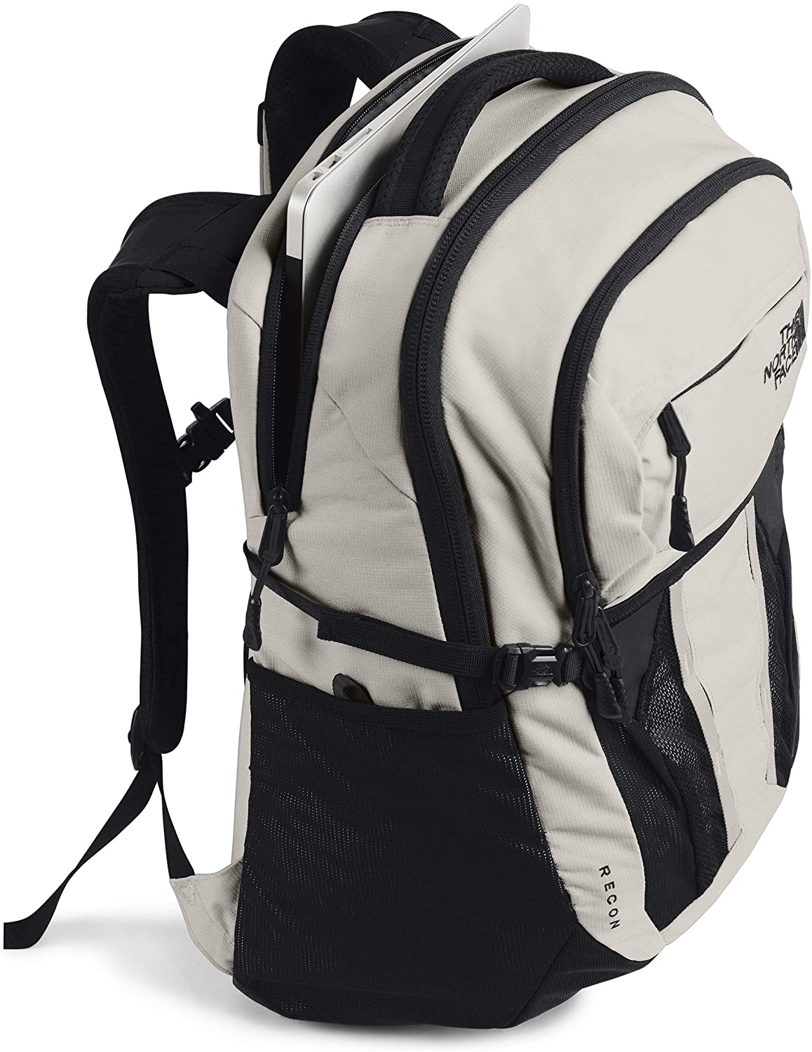 The North Face Women's Recon Backpack, TNF Black Heather/Silver Reflective, One Size