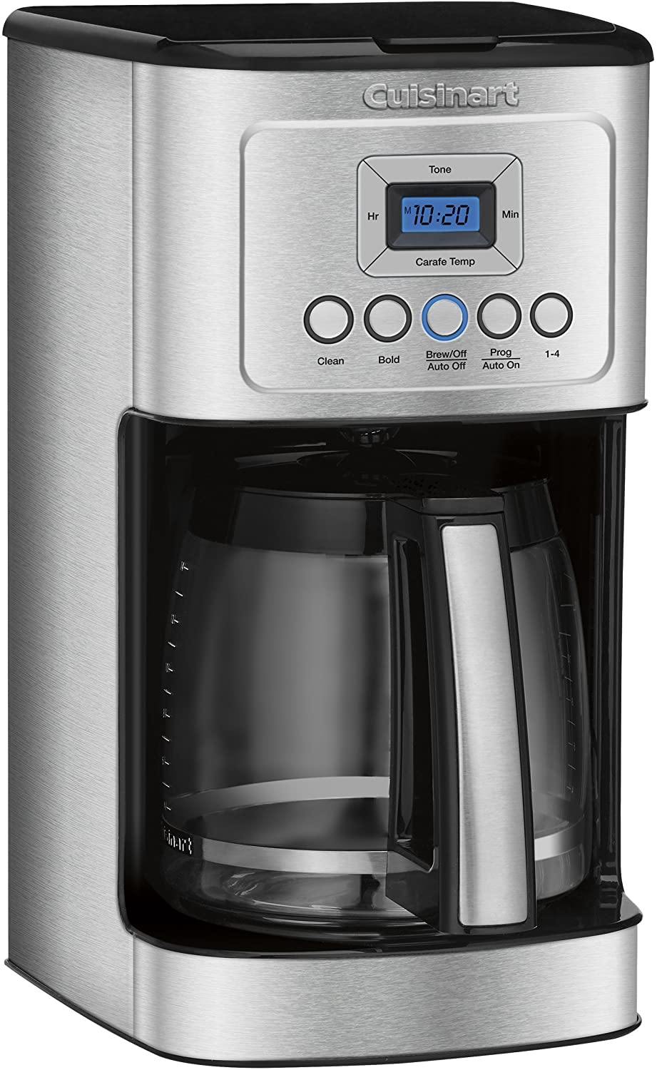 Cuisinart DCC-3200W Perfectemp Coffee Maker, 14 Cup Progammable Coffeemaker with Glass Carafe, White - JOY2ESpree