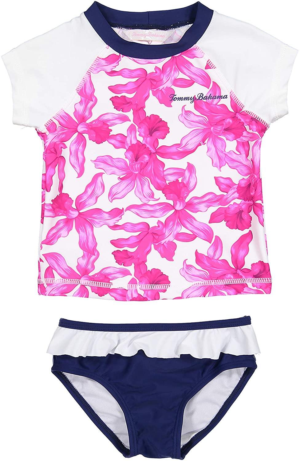 Tommy Bahama Girls' 2-Piece Shirt and Bikini Bottom Swim Set - JOY2ESpree