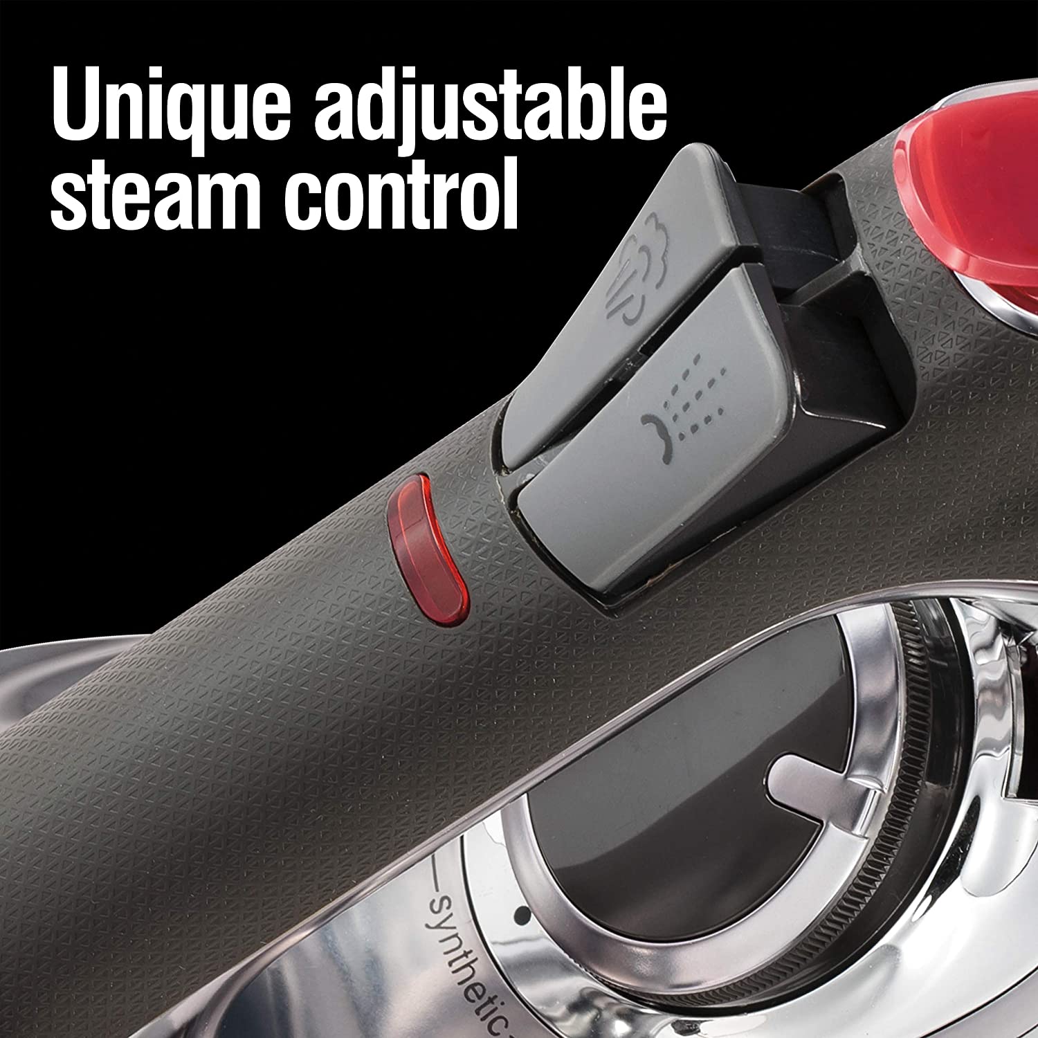 CHI Steam Iron for Clothes with Titanium Infused Ceramic Soleplate, 1700 Watts