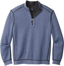 
                        
                          Load image into Gallery viewer, Tommy Bahama Flipshore Half-Zip Reversible Sweatshirt
                        
                      