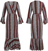 
                        
                          गैलरी व्यूवर में इमेज लोड करें, R.Vivimos Womens Summer Long Sleeve Cardigan Sexy Maxi Dresses
                        
                      
