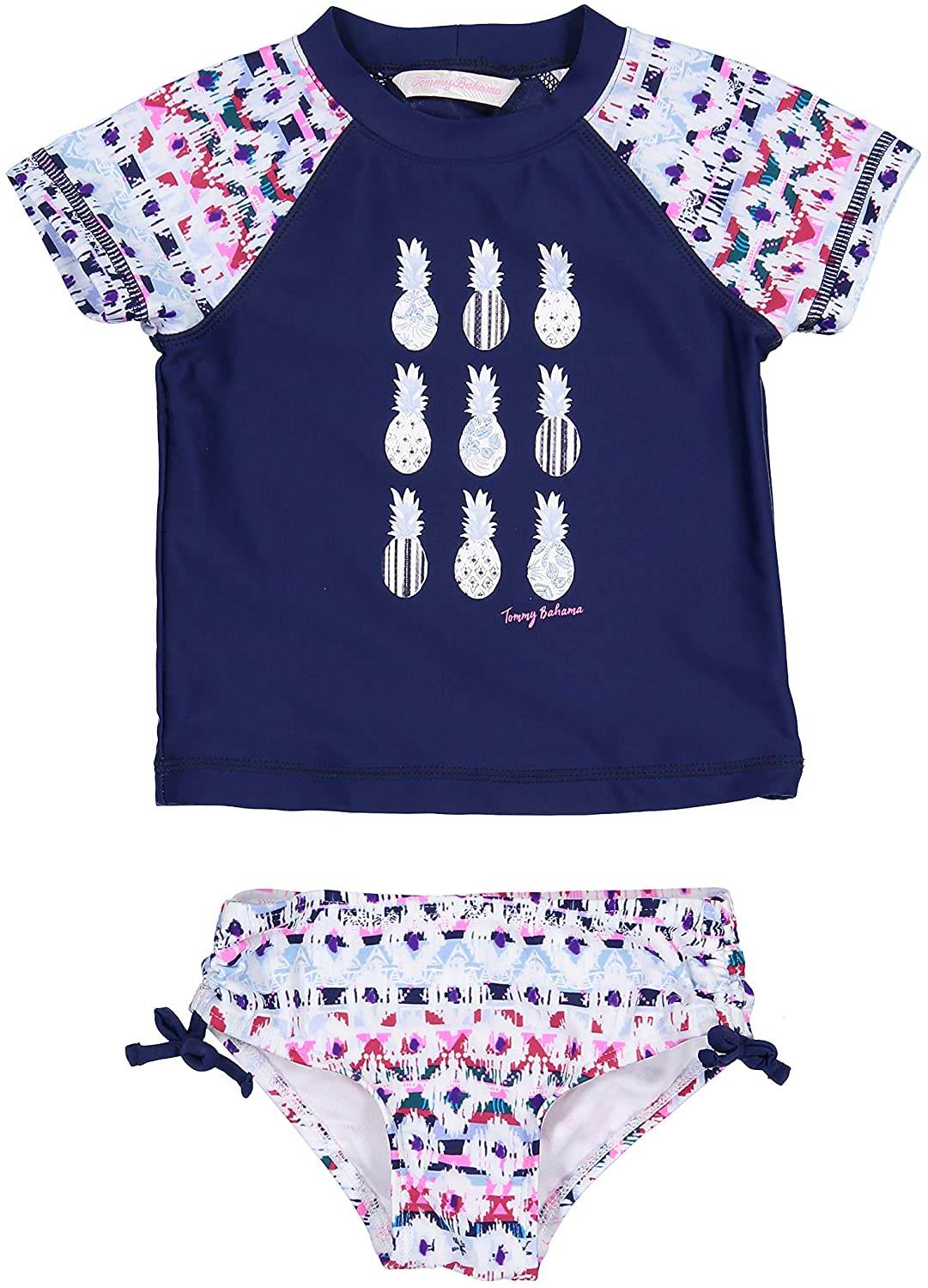 Tommy Bahama Girls' 2-Piece Shirt and Bikini Bottom Swim Set