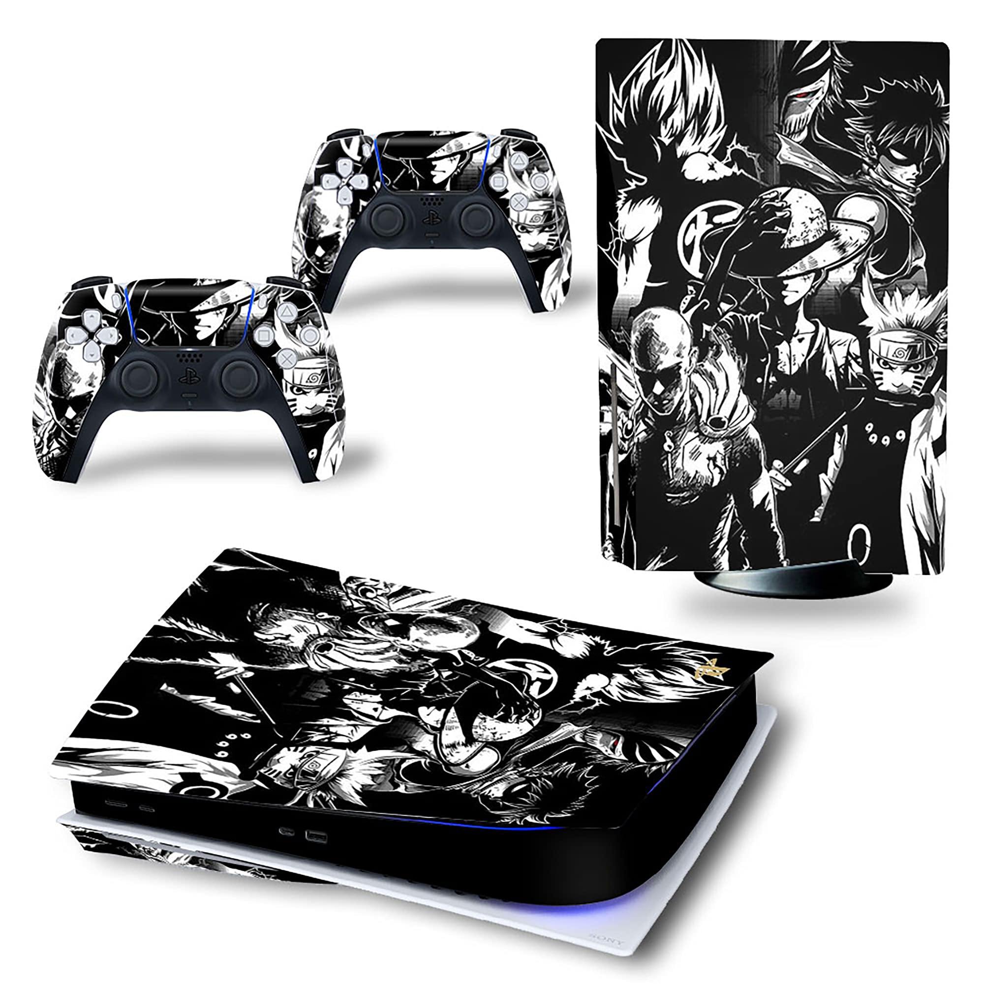 One Piece Ps5 Disk Version Vinyl Stickers Ps5 Console Skin and Controller Skin Beautiful Scratch-Resistant No Bubbles-ps-5 - JOY2ESpree