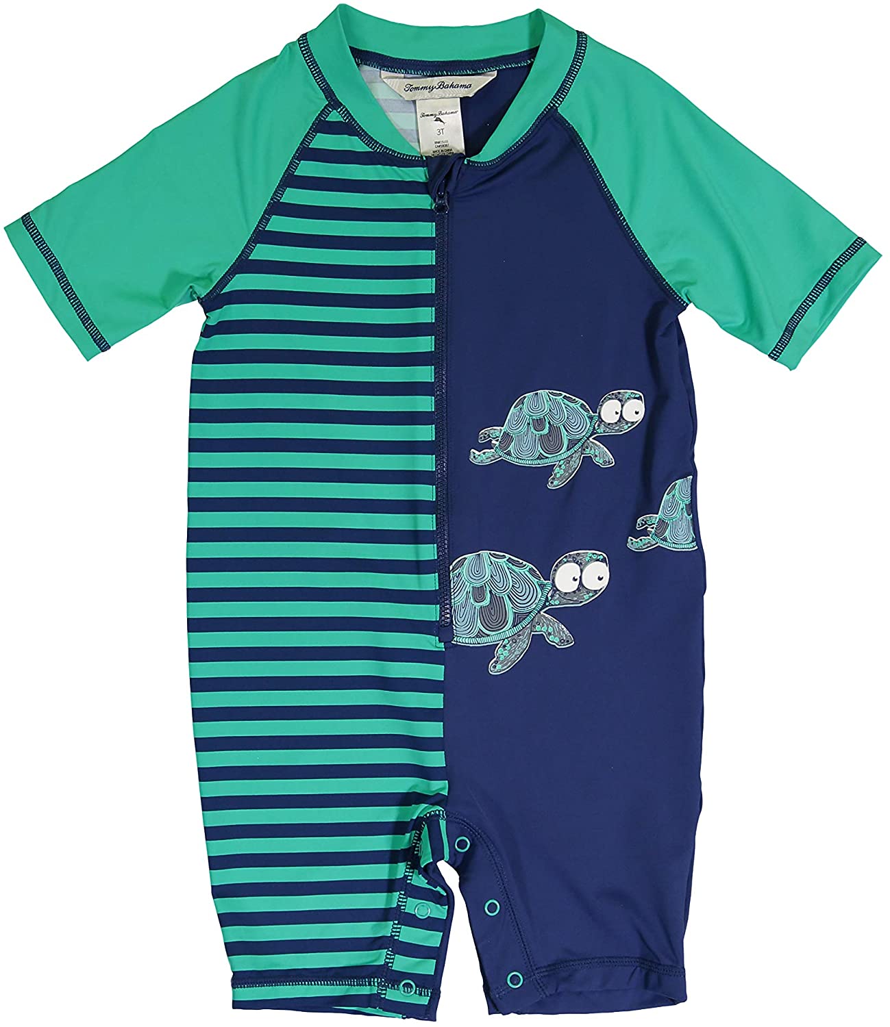 Tommy Bahama Boys' One Piece Rashguard Swimsuit Bathingsuit