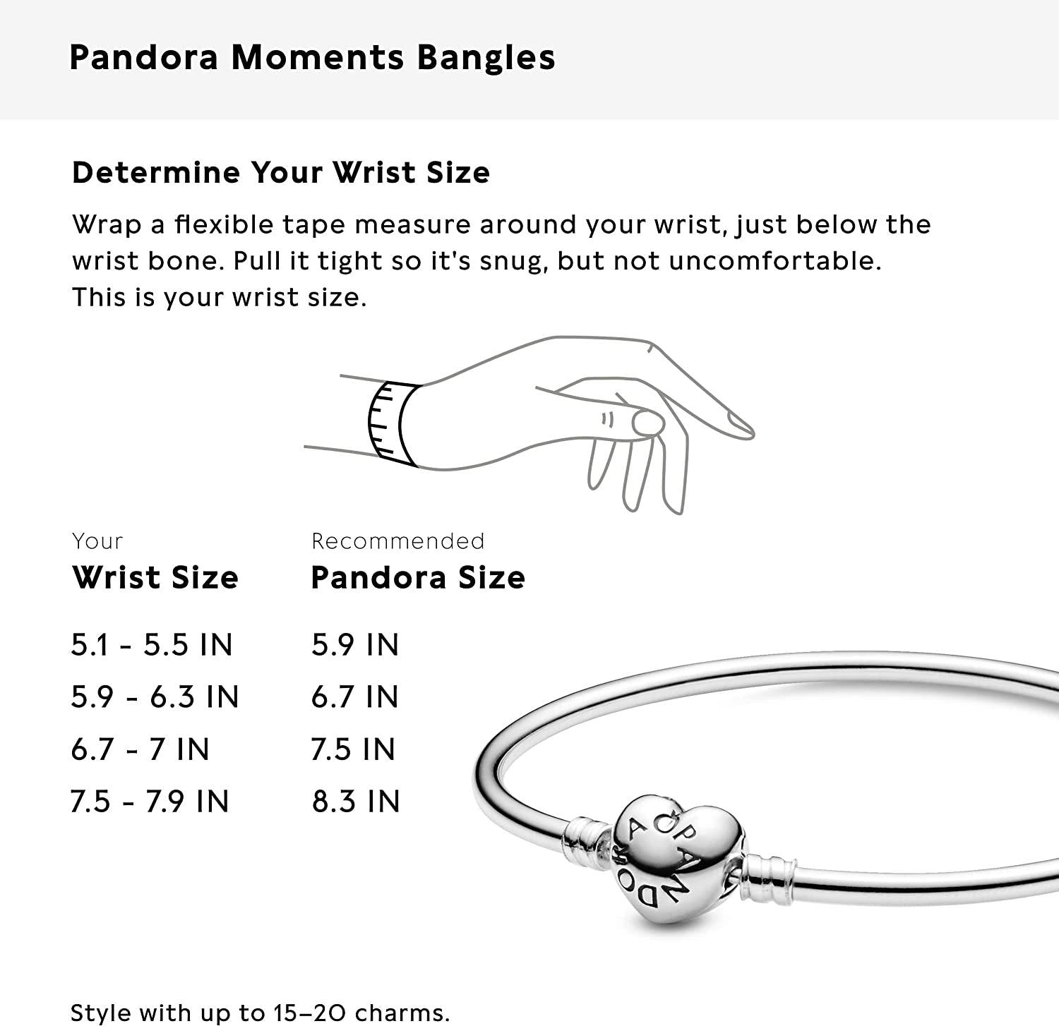 Pandora Jewelry Bangle Sterling Silver Bracelet - JOY2ESpree