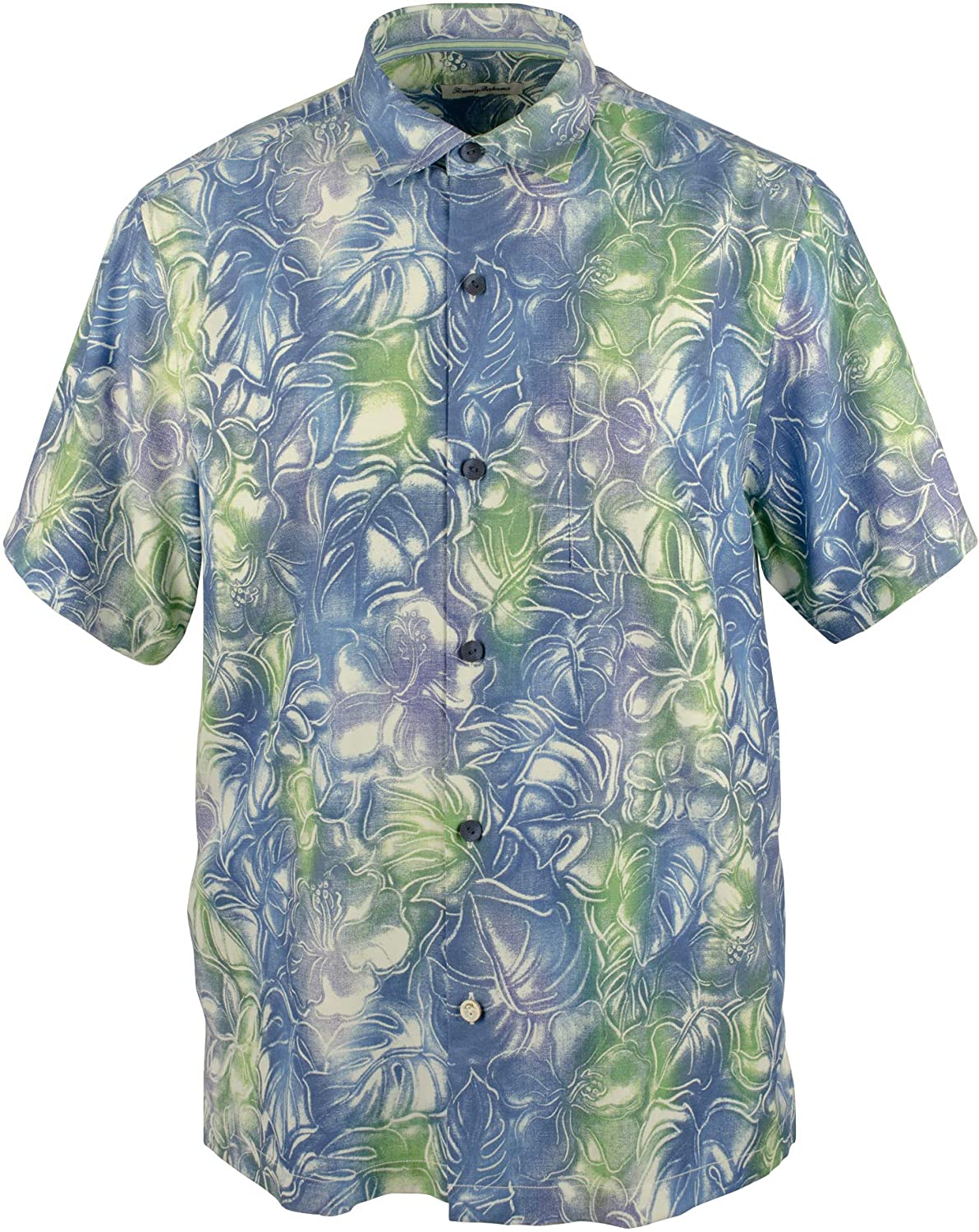 Tommy Bahama Hazy Hibiscus Silk Blend Camp Shirt