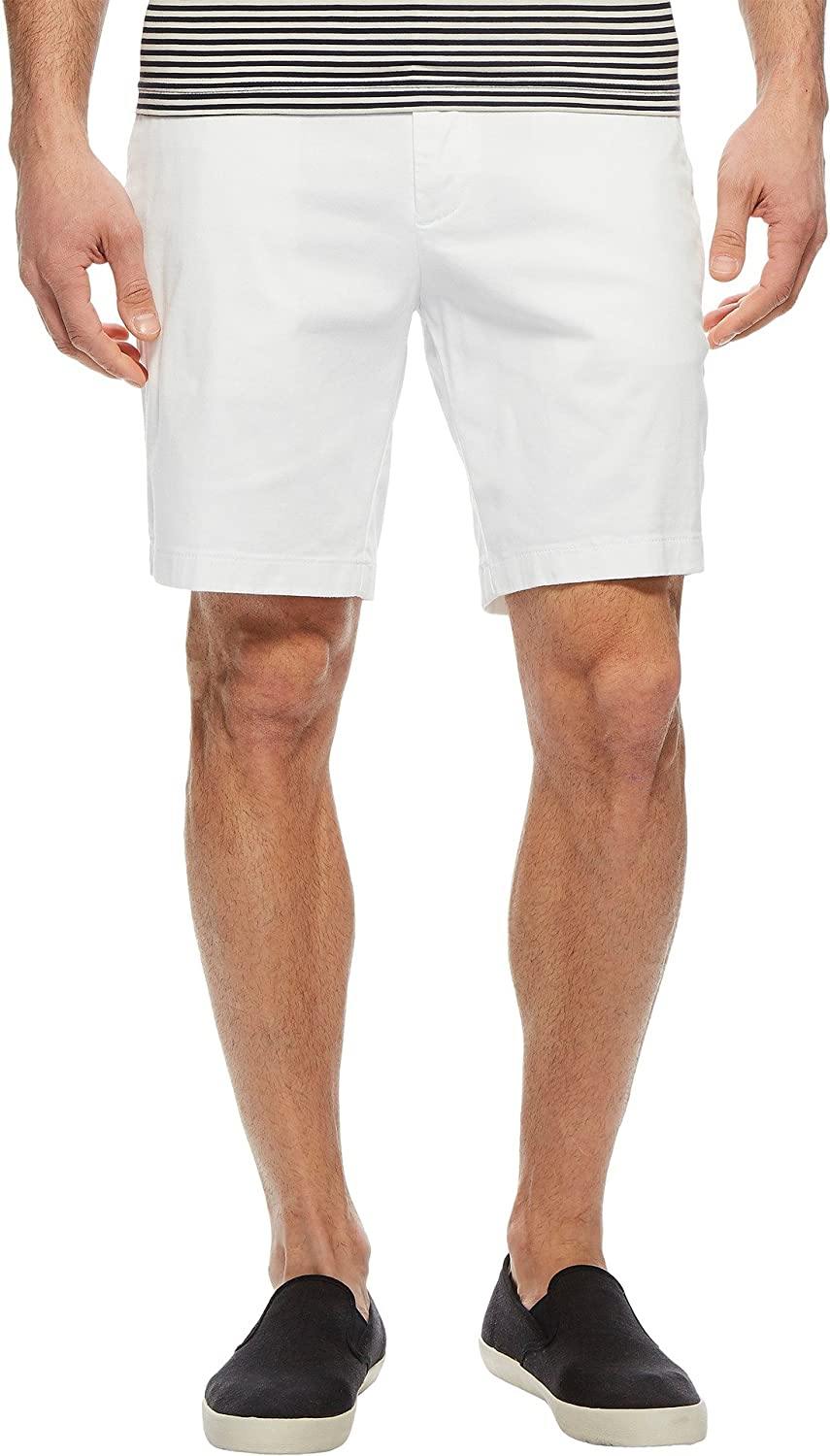 Nautica Men's Classic Fit Flat Front Stretch Solid Chino Deck Short - JOY2ESpree