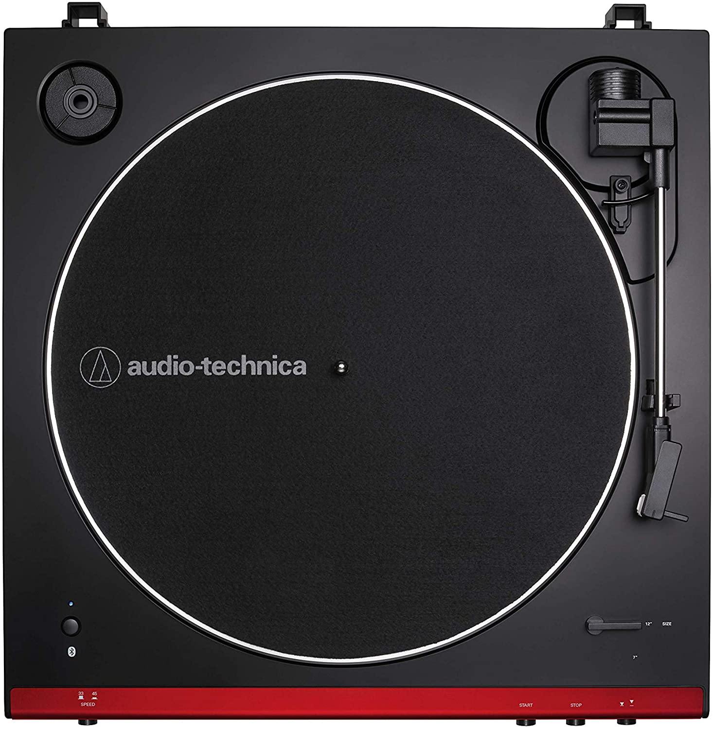Audio-Technica AT-LP60XBT-BK Fully Automatic Wireless Belt-Drive Turntable (Black) (ATLP60XBTBK) - JOY2ESpree