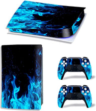 
                        
                          Load image into Gallery viewer, Ps5 Skin Sticker Vinyl Decal Cover for Playstation 5 Console Controllers (Digital Edition, Lightning) - JOY2ESpree
                        
                      