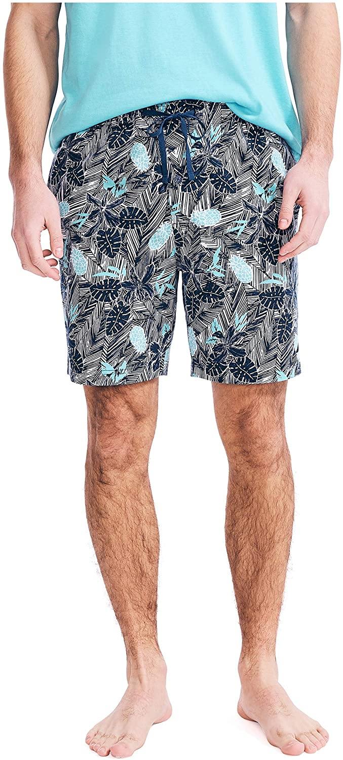 Nautica Men's Soft Knit Elastic Waistband Sleep Lounge Short - JOY2ESpree