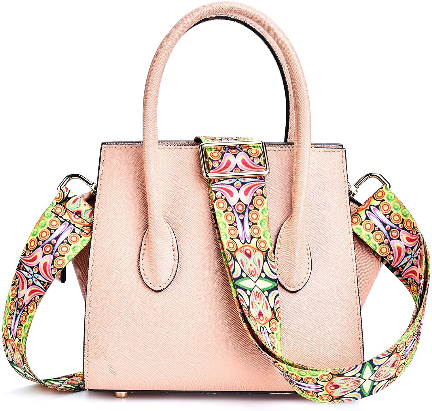 Wide Shoulder Strap Adjustable Replacement Belt Guitar Style Cross body Handbag Purse Strap