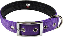 
                        
                          Cargar imagen en el visor de la galería, Downtown Pet Supply Deluxe Adjustable Thick Dog Collar, (Purple, XLarge)
                        
                      