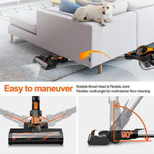 
                        
                          गैलरी व्यूवर में इमेज लोड करें, Cordless Vacuum Cleaner, 23Kpa Strong Suction Stick Vacuum with 45min Max Long Runtime Detachable Battery - JOY2ESpree
                        
                      