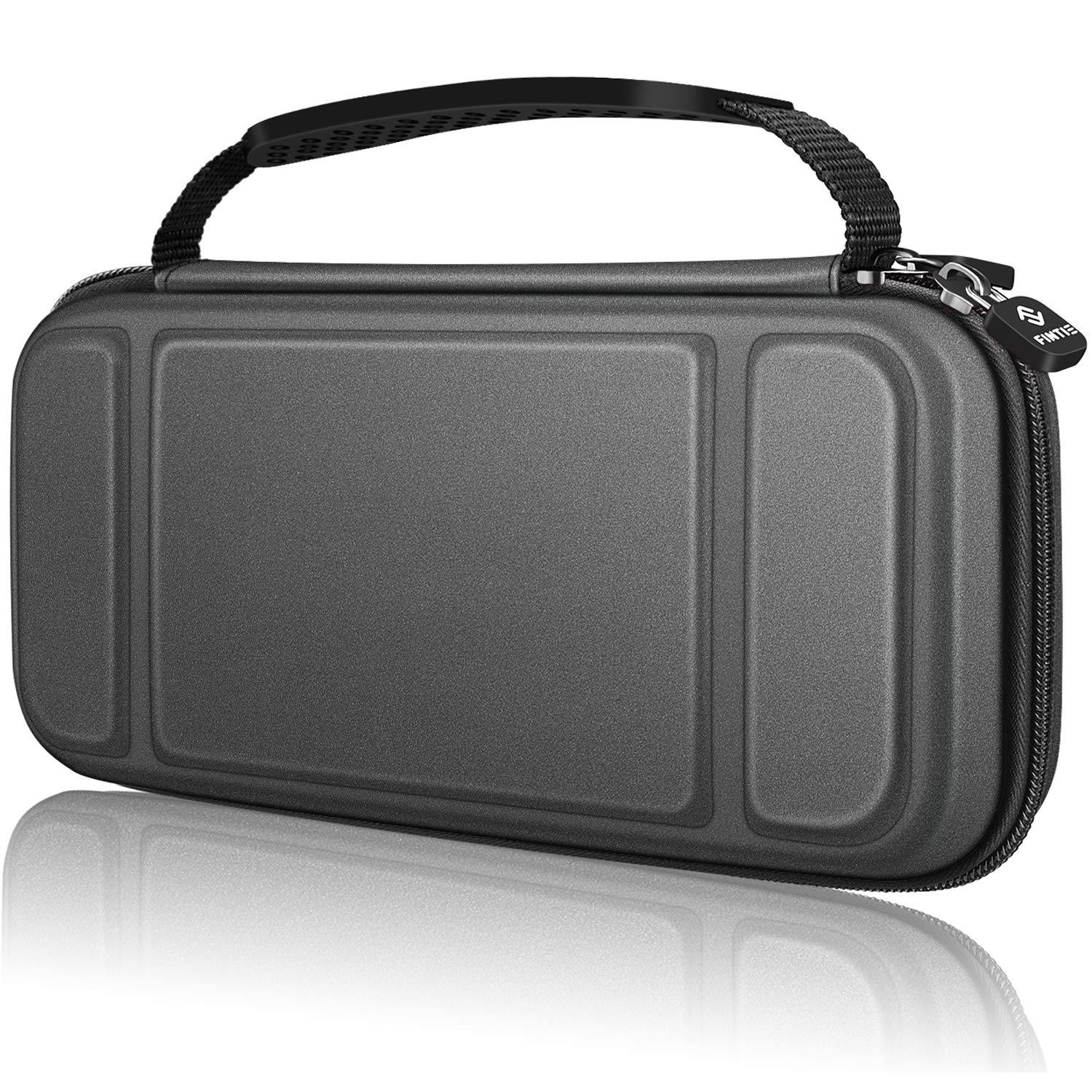 Fintie Carry Case for Nintendo Switch Lite 2019 - [Shockproof] Hard Shell Protective Cover Bag with 15 Game Card/2 Micro SD Card Slots - JOY2ESpree