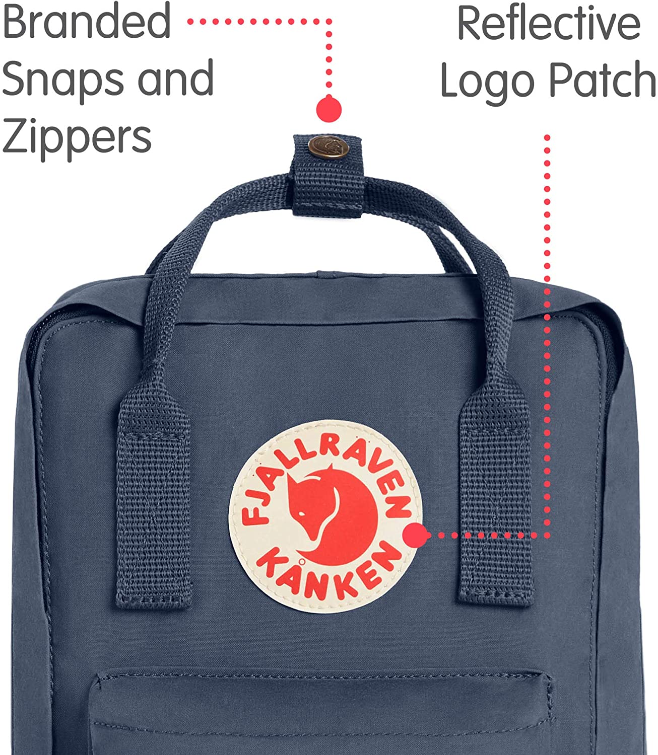 Fjallraven, Kanken Mini Classic Backpack for Everyday