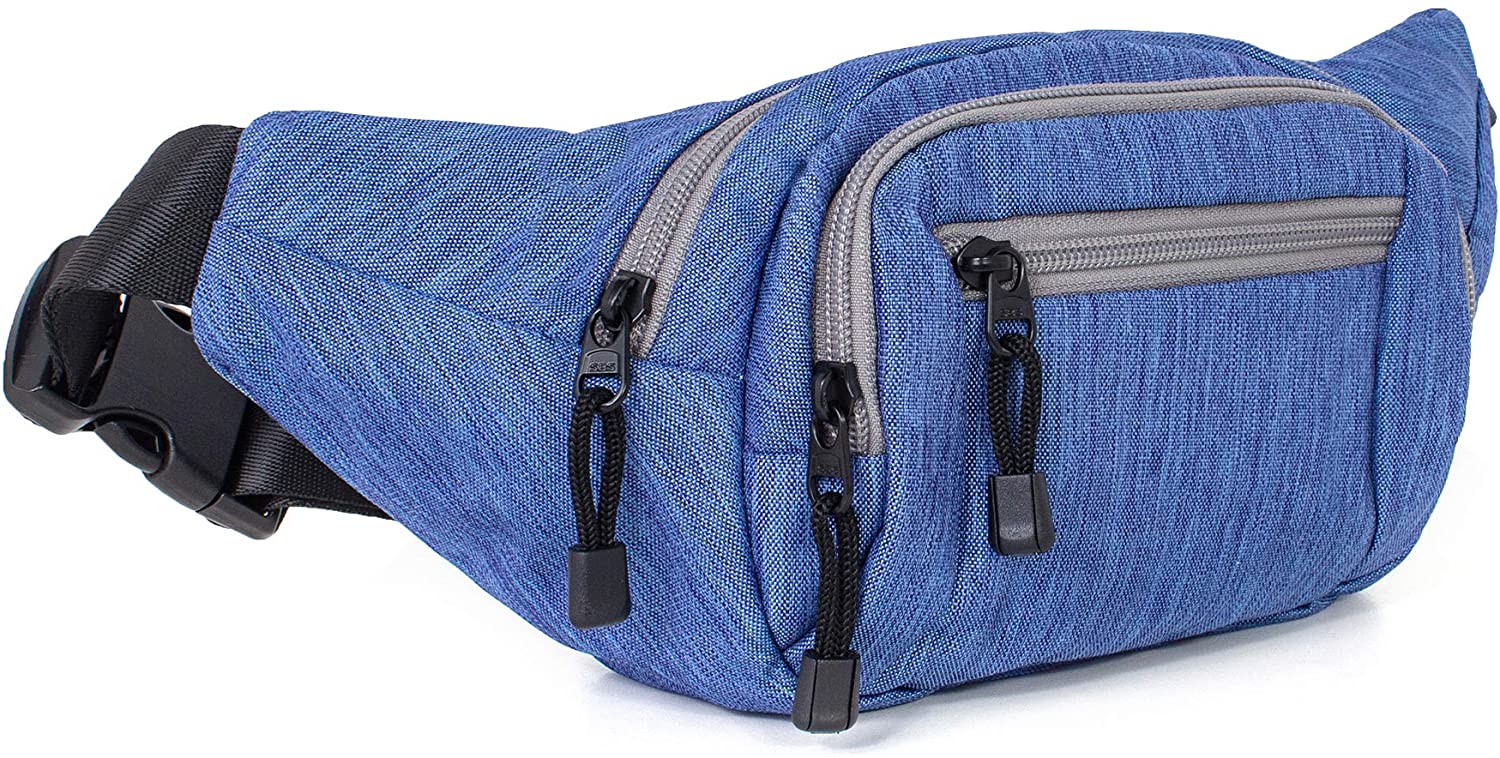 TOPERIN Fashion Fanny Pack Cute Running Belt Waist Pack Running Waist Bag Belt
