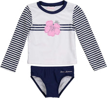 
                        
                          Cargar imagen en el visor de la galería, Tommy Bahama Girls' 2-Piece Shirt and Bikini Bottom Swim Set - JOY2ESpree
                        
                      