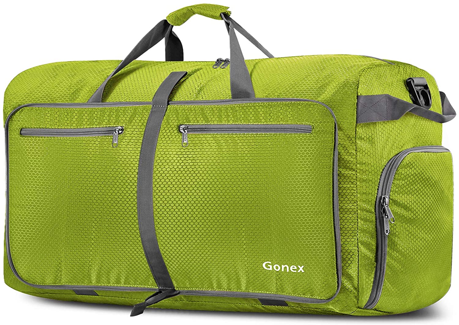 Gonex 150L Travel Duffel Bag Foldable Extra Large Duffle Bag XL Heavy Duty for Men Women for Luggage Shopping Gray