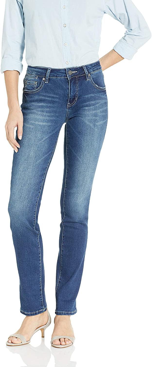 Jag Jeans Women's Plus Size Hanna Straight Jean