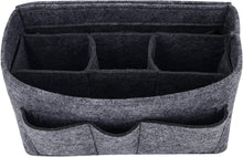 
                        
                          Cargar imagen en el visor de la galería, Handbag Organizer - 2in1 Purse Organizer Insert with Inner Zipped Pocket - Tote Shaper fits Speedy Neverfull - Grey Medium
                        
                      