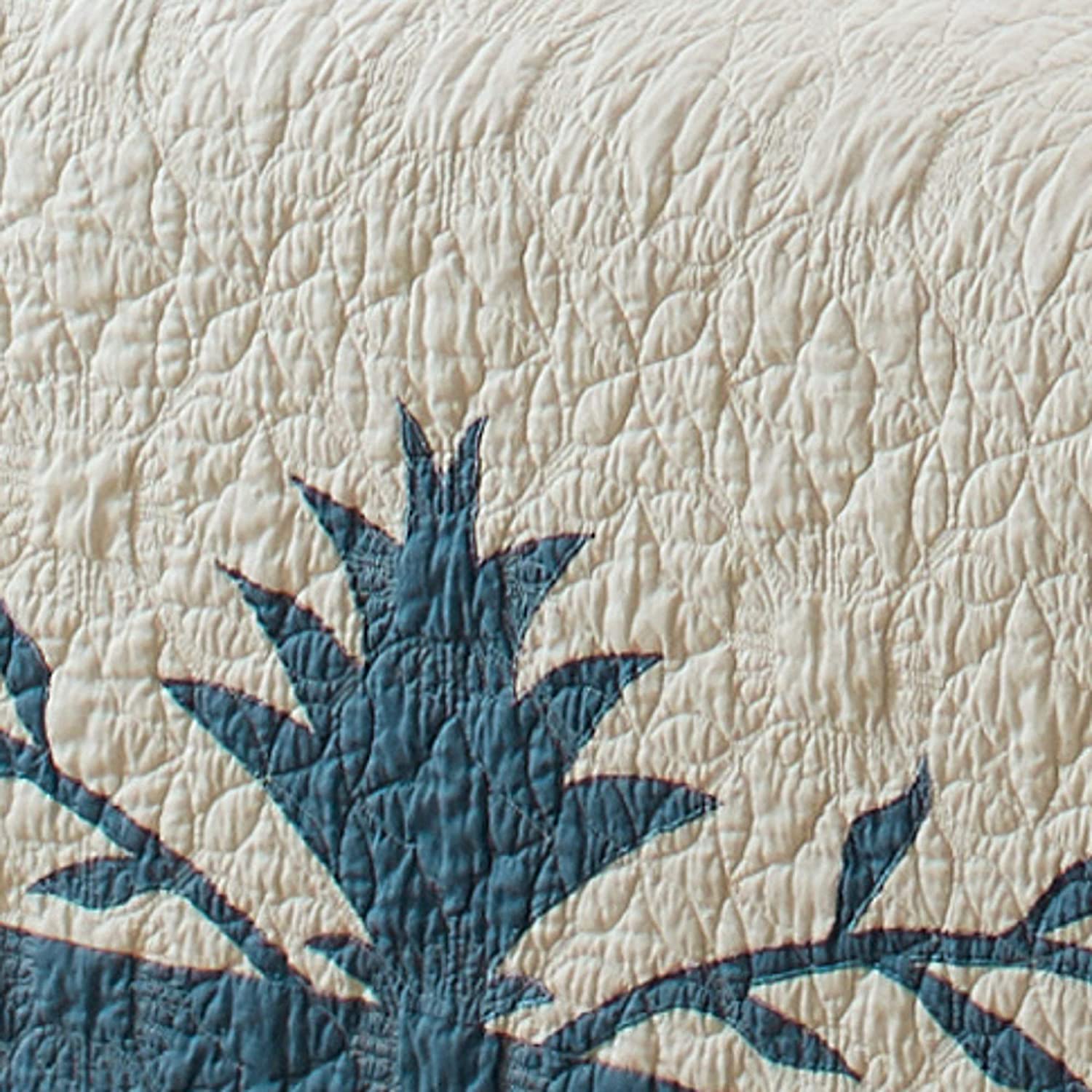Tommy Bahama Aloha Pineapple Cotton Blue Standard Sham