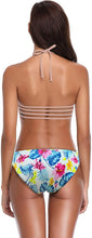 
                        
                          画像をギャラリービューアに読み込む, SHEKINI Women's Floral Printing Cutout Strappy Halter Swimsuits Bikini Suits
                        
                      