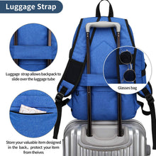 
                        
                          Load image into Gallery viewer, Laptop Backpack,Business Travel Anti Theft Backpack for Men Women with USB Charging Port
                        
                      