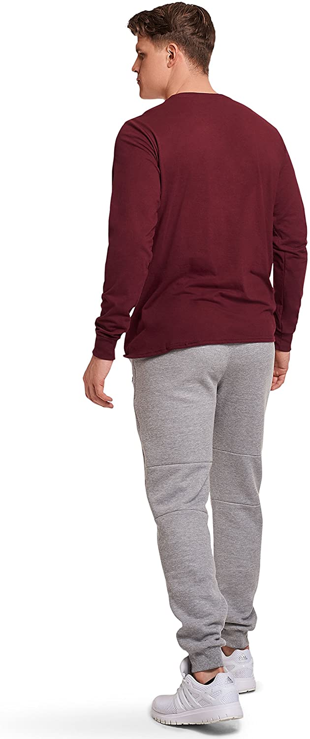 Russell Athletic Men's Cotton Performance Long Sleeve T-Shirts