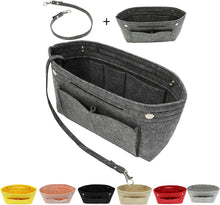 
                        
                          Muat gambar ke penampil Galeri, MISIXILE Felt Purse Organizer Insert Handbag Organizer,Tote Bag in Bag Organizer Fits Speedy Neverfull with Handles Keychain
                        
                      