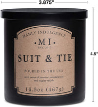 
                        
                          Load image into Gallery viewer, Manly Indulgence Sea Salt &amp; Ginger Scented Jar Candle, 15 Oz, White
                        
                      