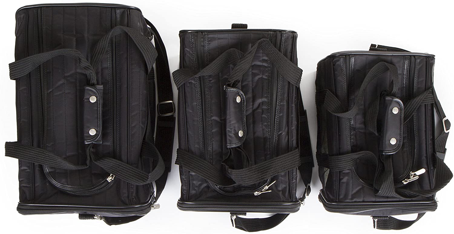 Sherpa Original Deluxe Airline Approved Pet Carrier, Medium, Black