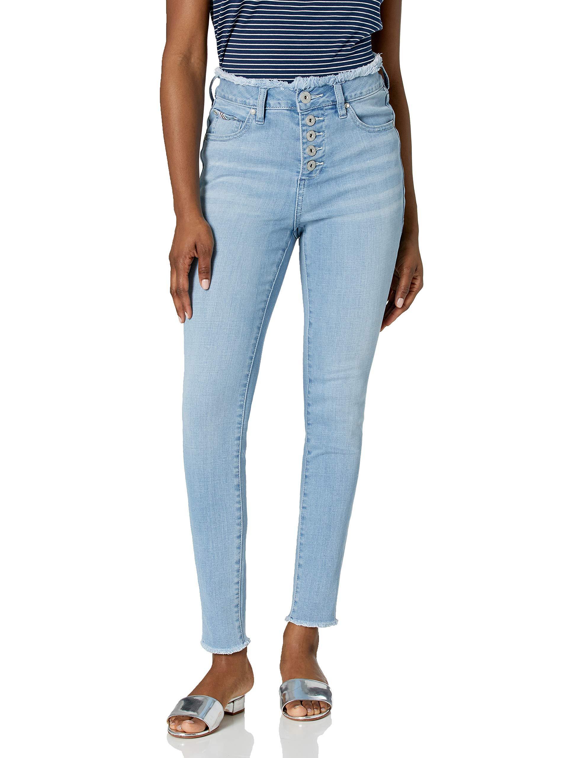Jag Jeans Women's Petite Gwen Skinny W/Raw Edge W/B Jean