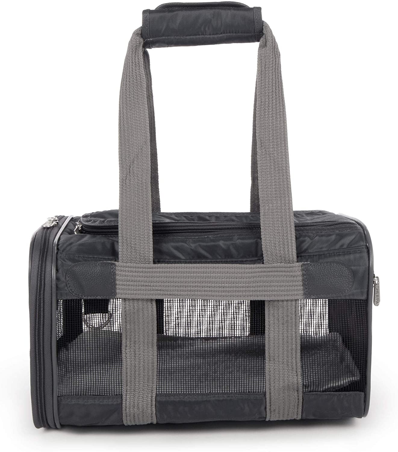 Sherpa Original Deluxe Airline Approved Pet Carrier, Medium, Black