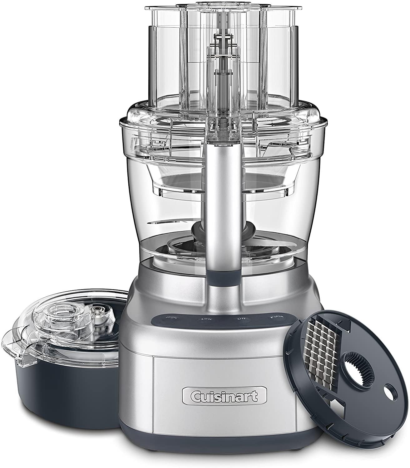 Cuisinart FP-13DGM Elemental 13 Cup Food Processor and Dicing Kit, Gunmetal - JOY2ESpree
