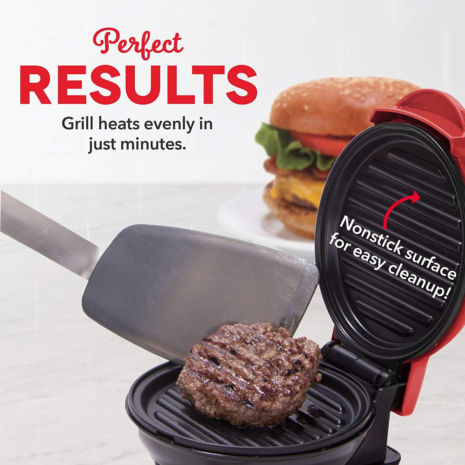 Dash Mini Maker Portable Grill Machine + Panini Press for Gourmet Burgers - JOY2ESpree