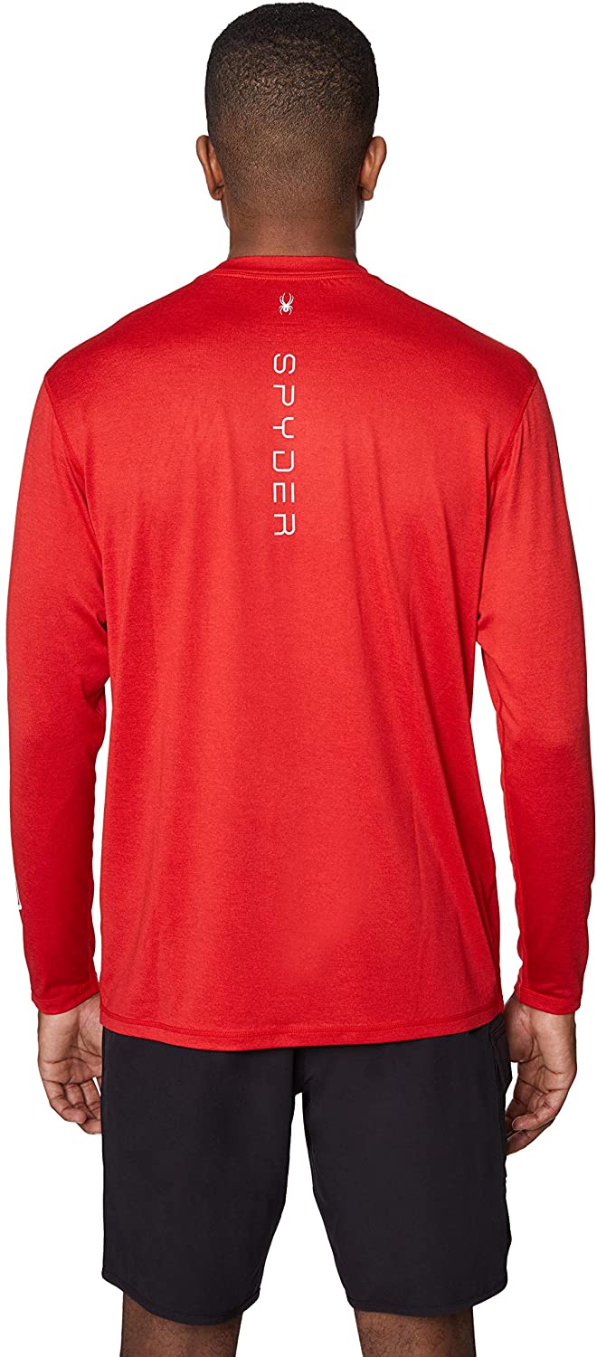 Spyder Men's Heather Long Sleeve Rashguard
