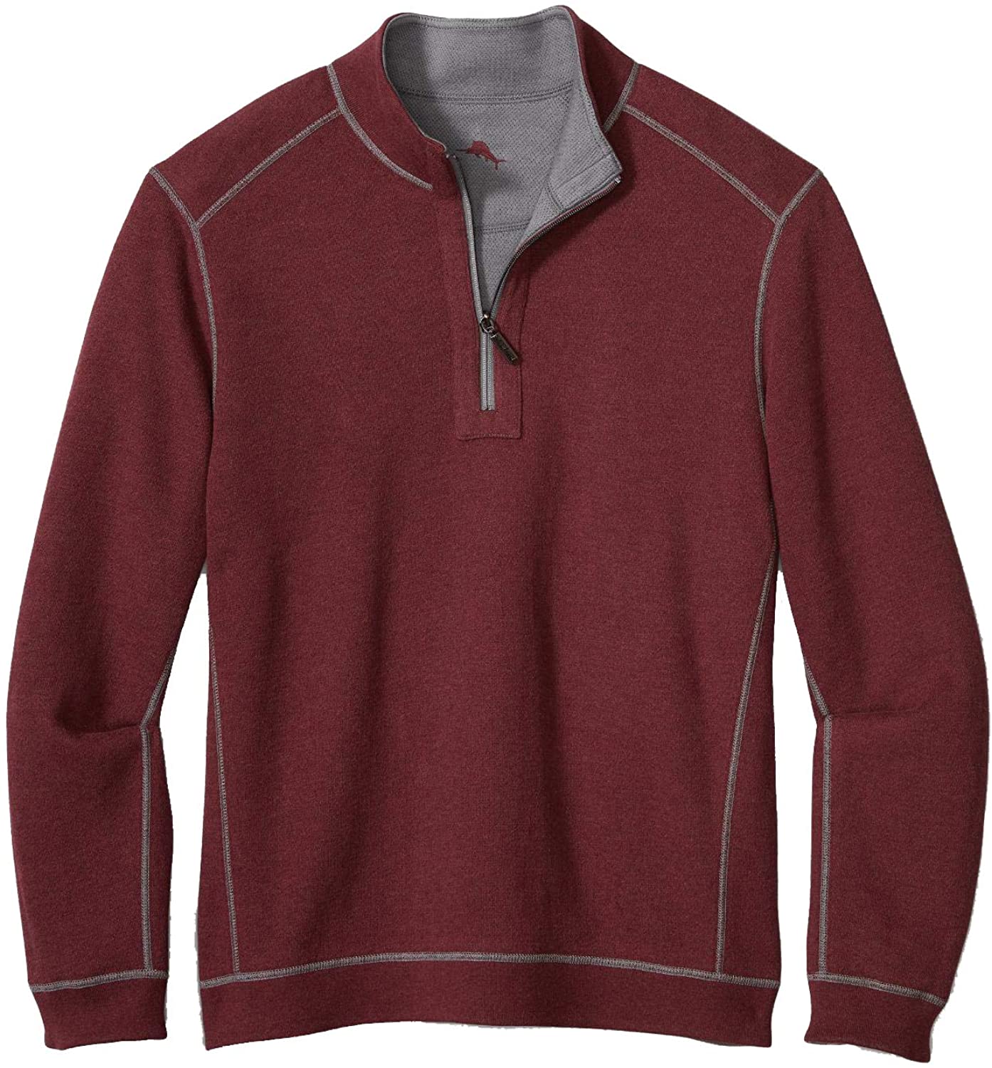 Tommy Bahama Flipshore Half-Zip Reversible Sweatshirt