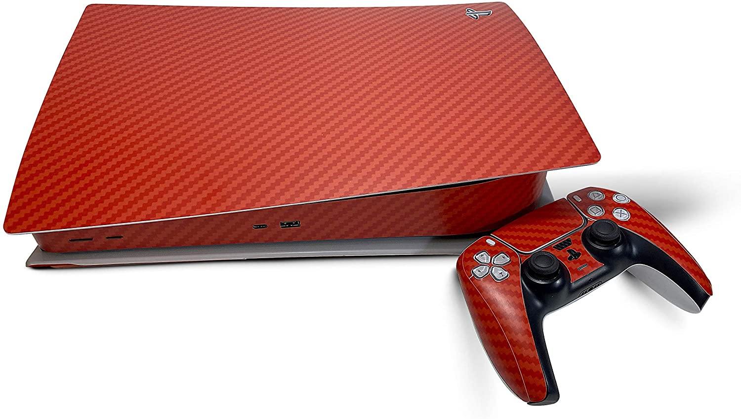 Skinlit PS5 Vinyl Skin Decal Cover for Playstation 5 Console + 2 Controllers - JOY2ESpree