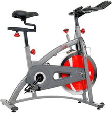 
                        
                          Cargar imagen en el visor de la galería, Sunny Health &amp; Fitness Indoor Cycling Exercise Bike with LCD Monitor, 40 lb chrome Flywheel, 265 lb Max Weight - SF-B1423/C - JOY2ESpree
                        
                      