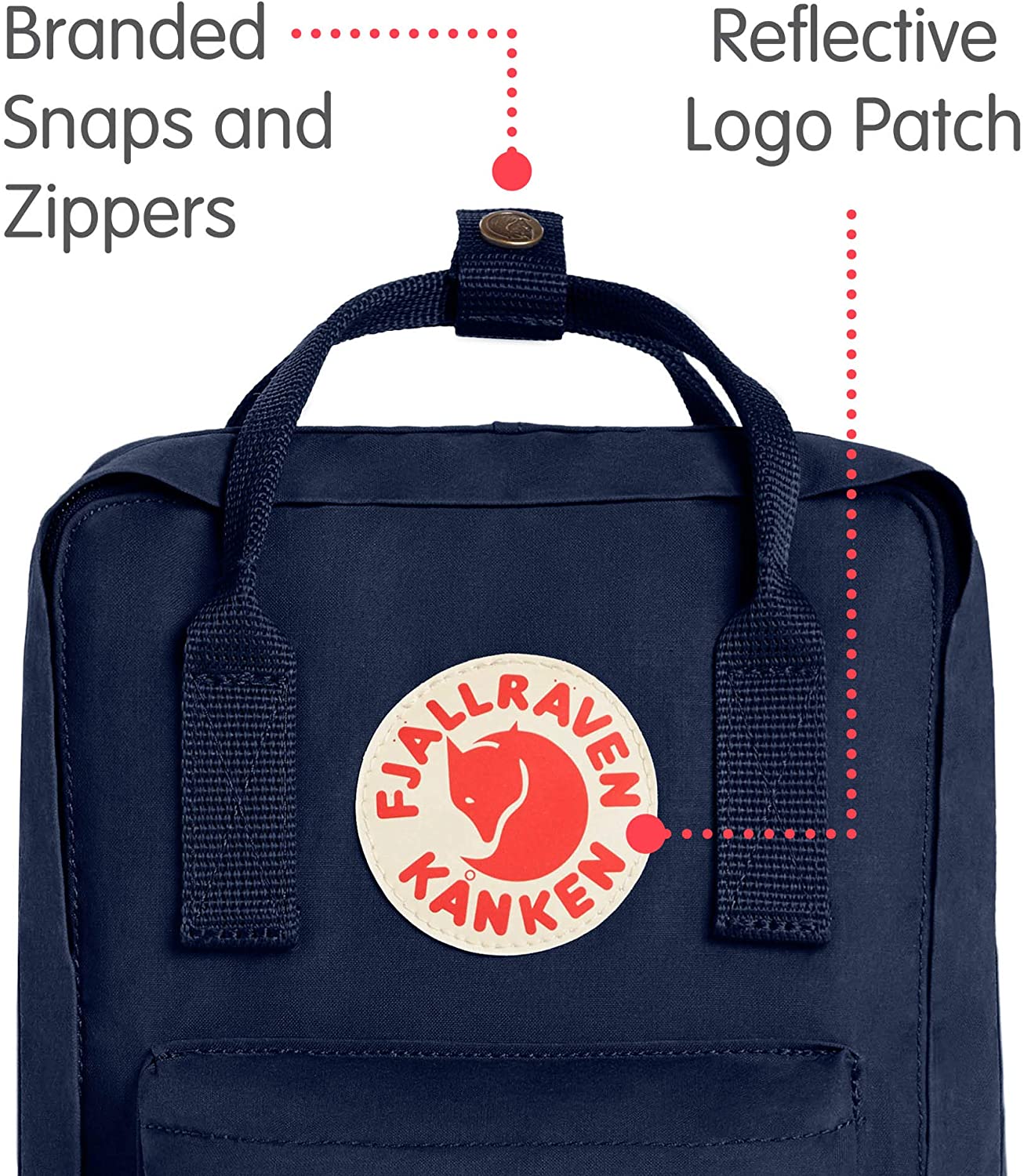 Fjallraven, Kanken Mini Classic Backpack for Everyday