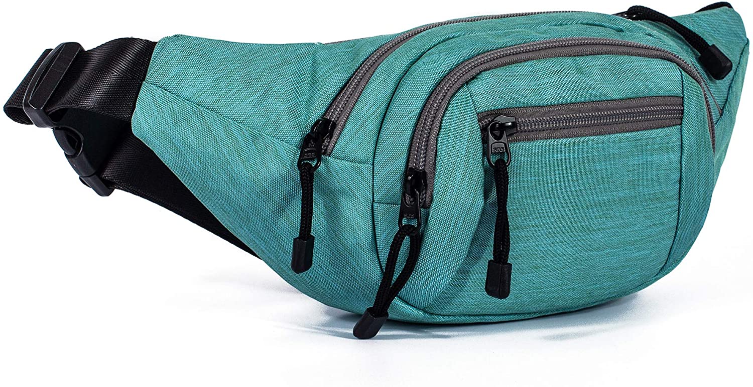 TOPERIN Fashion Fanny Pack Cute Running Belt Waist Pack Running Waist Bag Belt