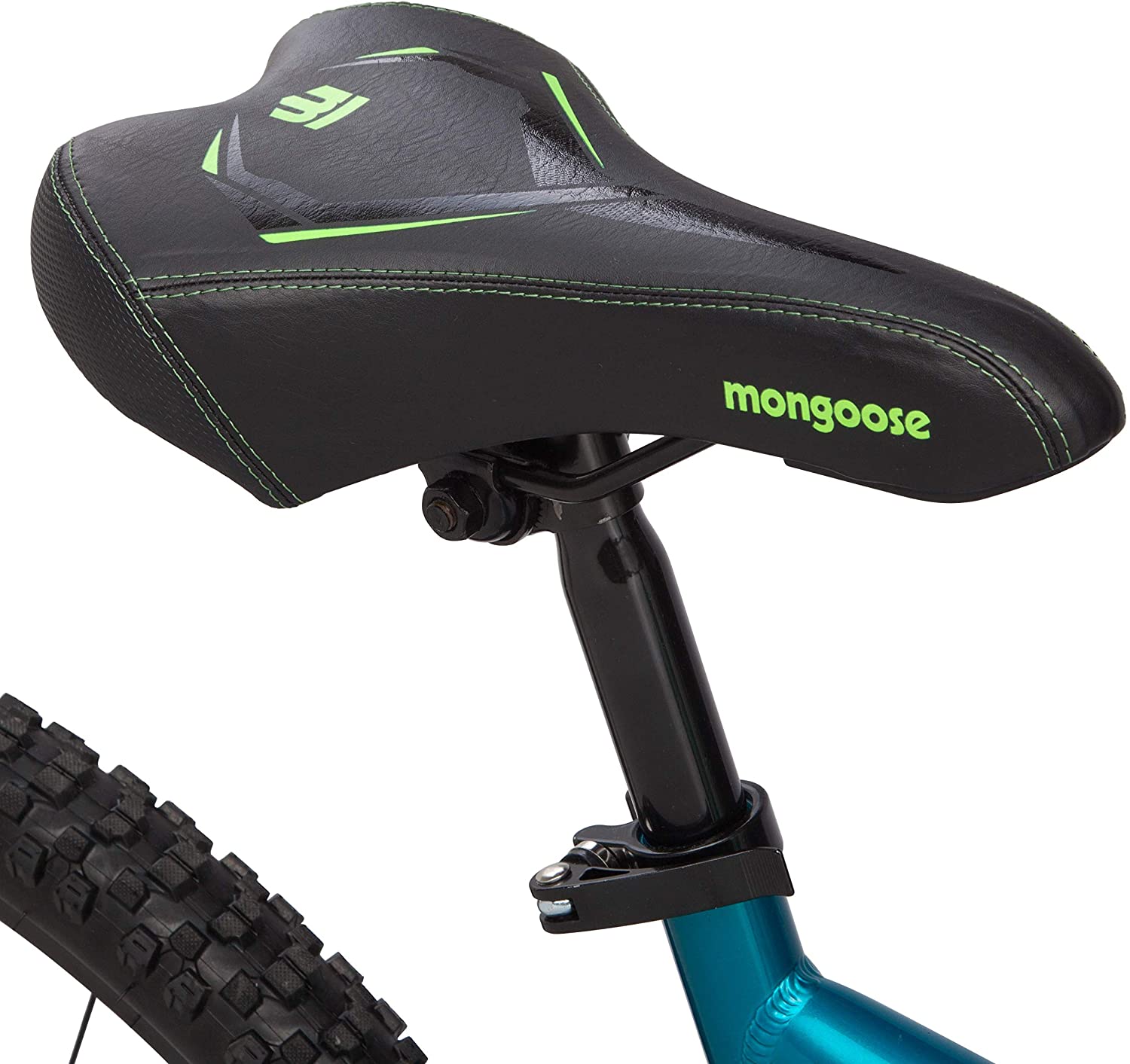 Mongoose Status 2.2 Mens and Womens Mountain Bike, 26-Inch Wheels, 21-Speed Shifters, Aluminum Frame, Front Suspension,a Black/Red