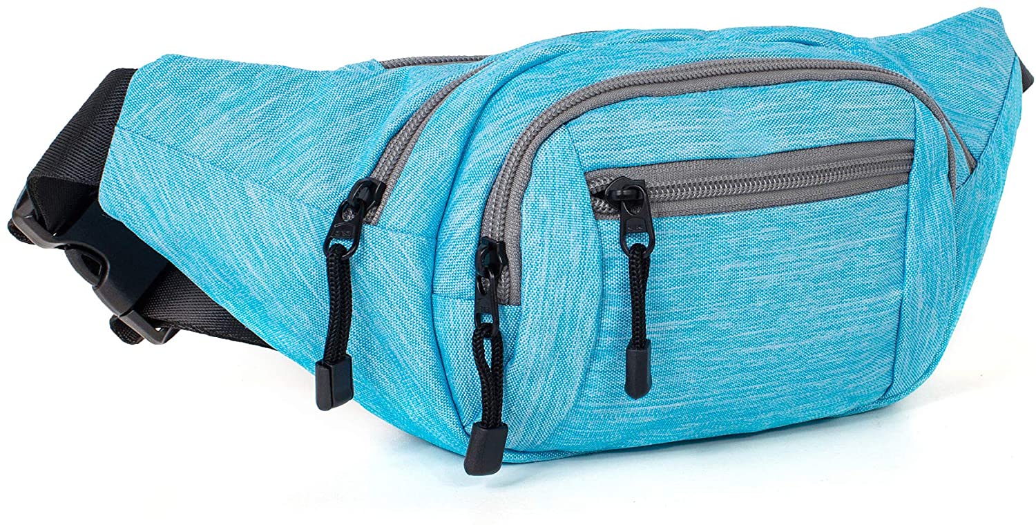 TOPERIN Fashion Fanny Pack Cute Running Belt Waist Pack Running Waist Bag Belt