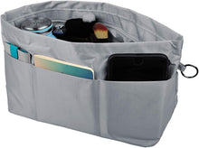 
                        
                          Cargar imagen en el visor de la galería, Vercord Purse Organizer Insert Bag Tote Handbags Pocketbook Inserts Organizers Zipper 11 Pockets Black Medium
                        
                      