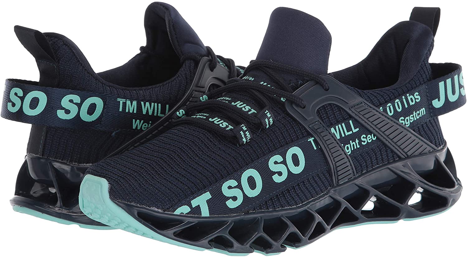 UMYOGO Mens Athletic Walking Blade Running Tennis Shoes Fashion Sneakers